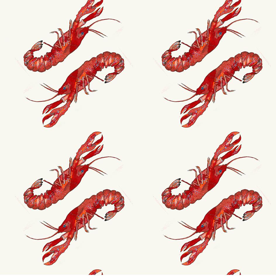 Vild Lab No.8 - Rare Living Lobsters, Organic Cotton T-Shirt