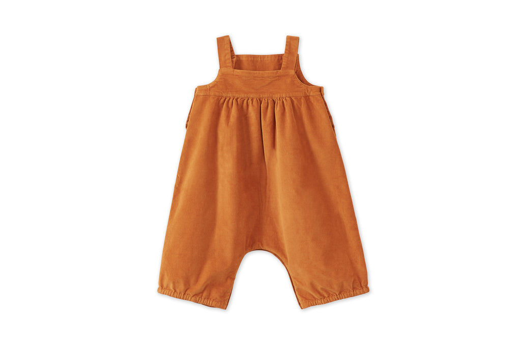 Organic Cotton Velvet Baby Jumpsuit