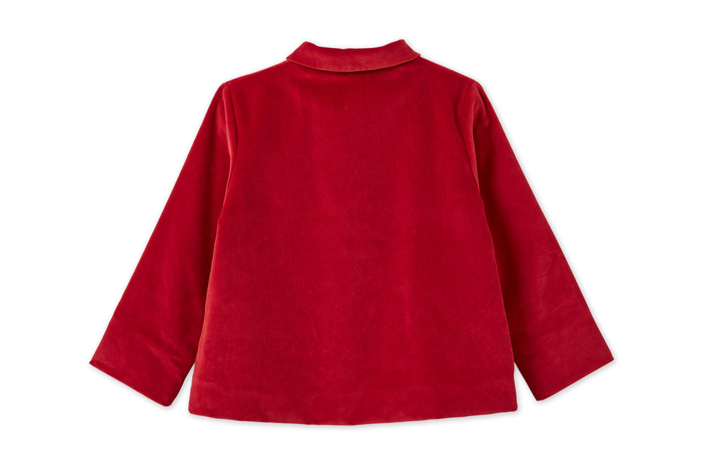 Organic Cotton Velvet Jacket