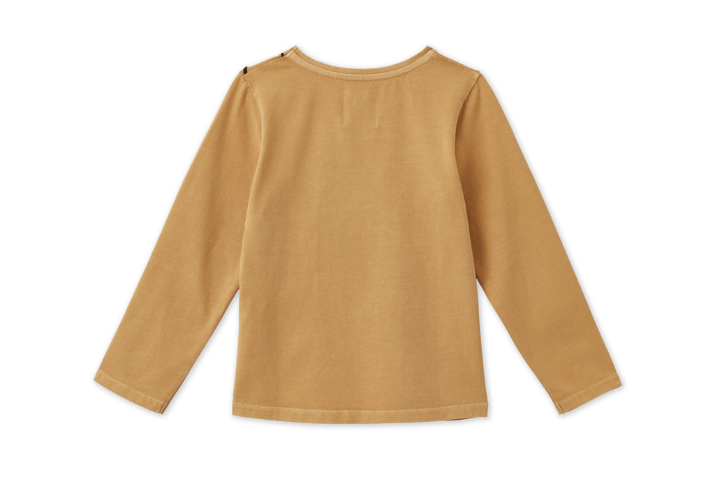 Vild Lab No. 12 - Earth Rocks!, LS Embroidered Organic Cotton T-Shirt