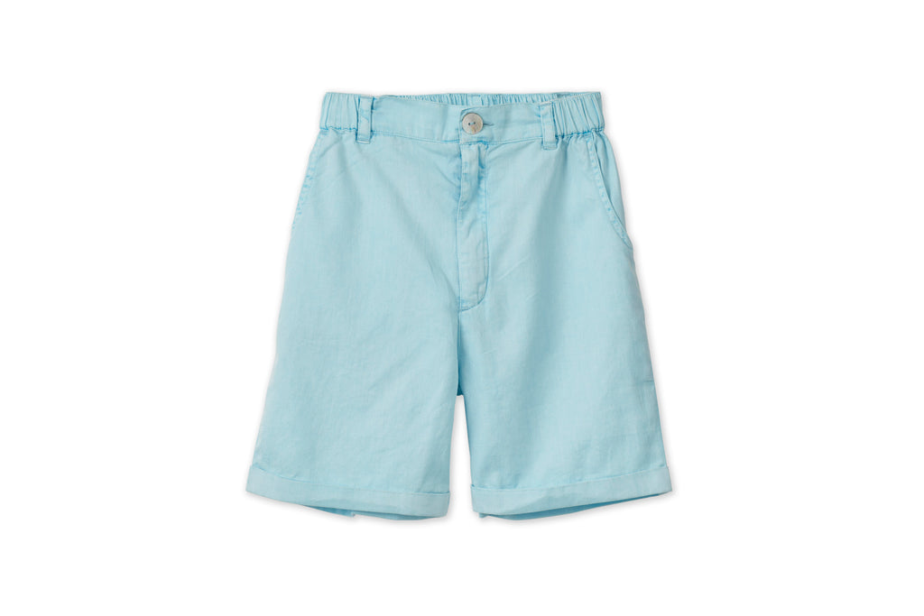 Organic Cotton Woven Bermuda Shorts