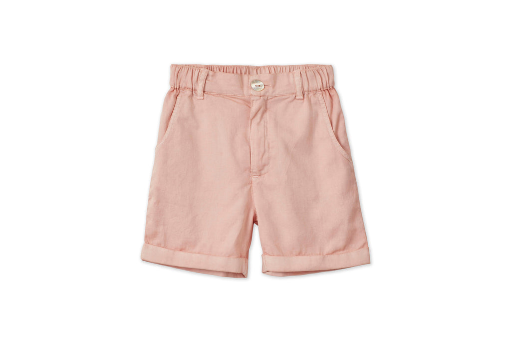 Organic Cotton Woven Bermuda Shorts