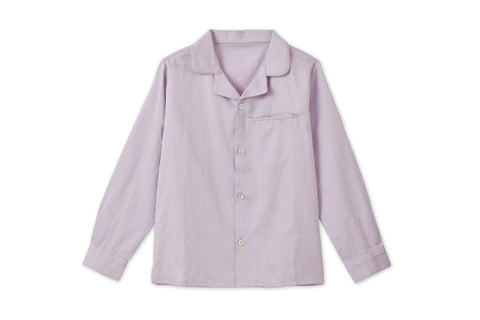 LS Organic Cotton Woven Collared Shirt