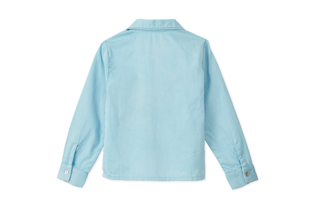 LS Organic Cotton Woven Collared Shirt