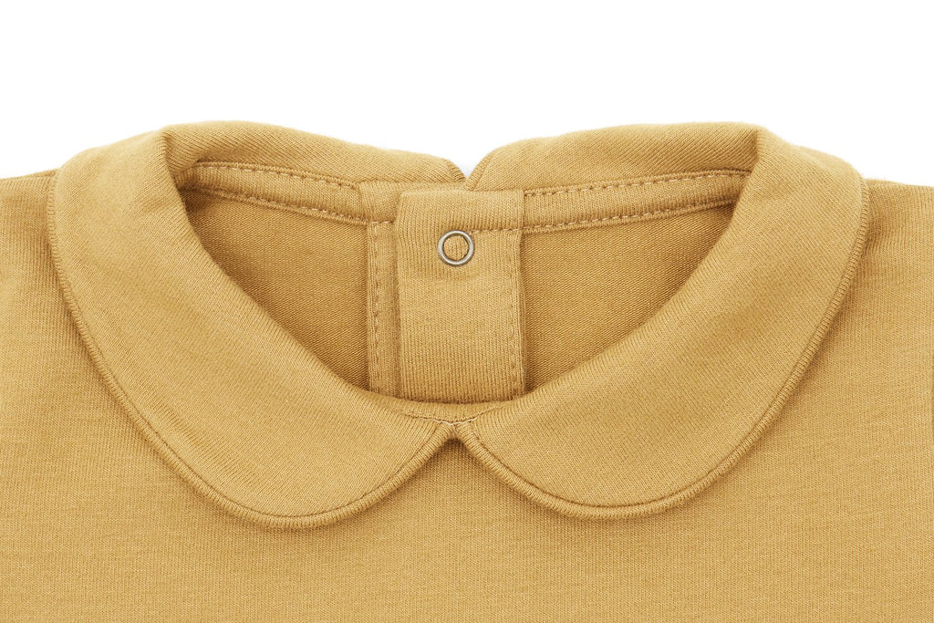 SS Organic Cotton Collared Bodysuit