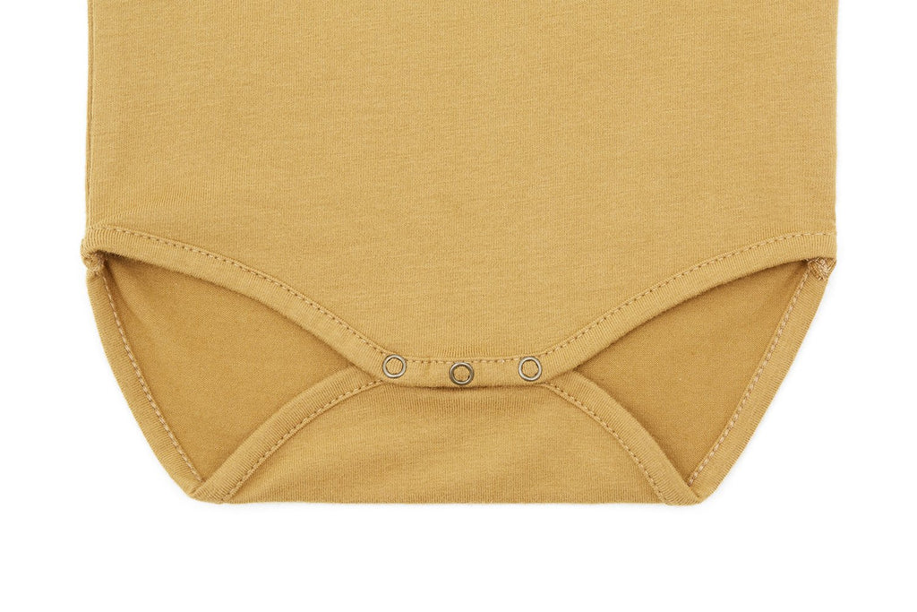 SS Organic Cotton Collared Bodysuit