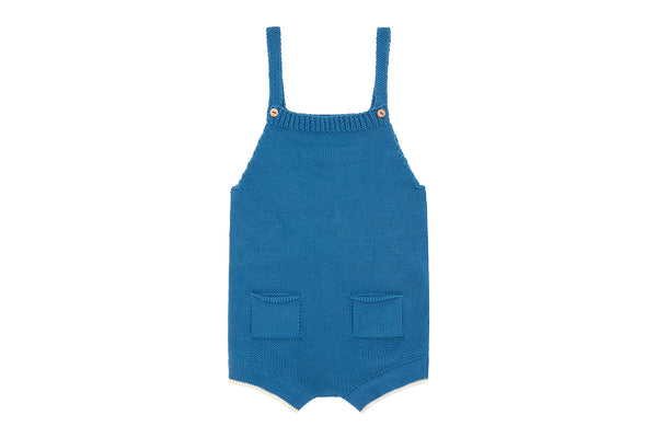 Organic Cotton Nordic Knit Playsuit