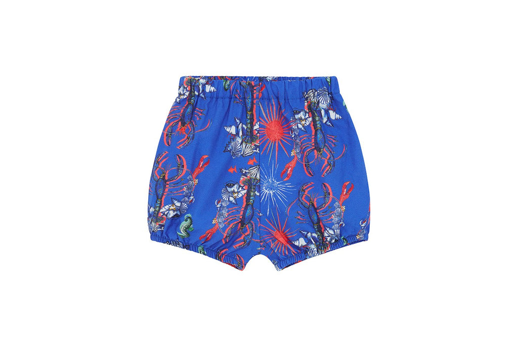 Vild Lab No.8 - Rare Living Lobsters, Organic Cotton Bloomer Shorts