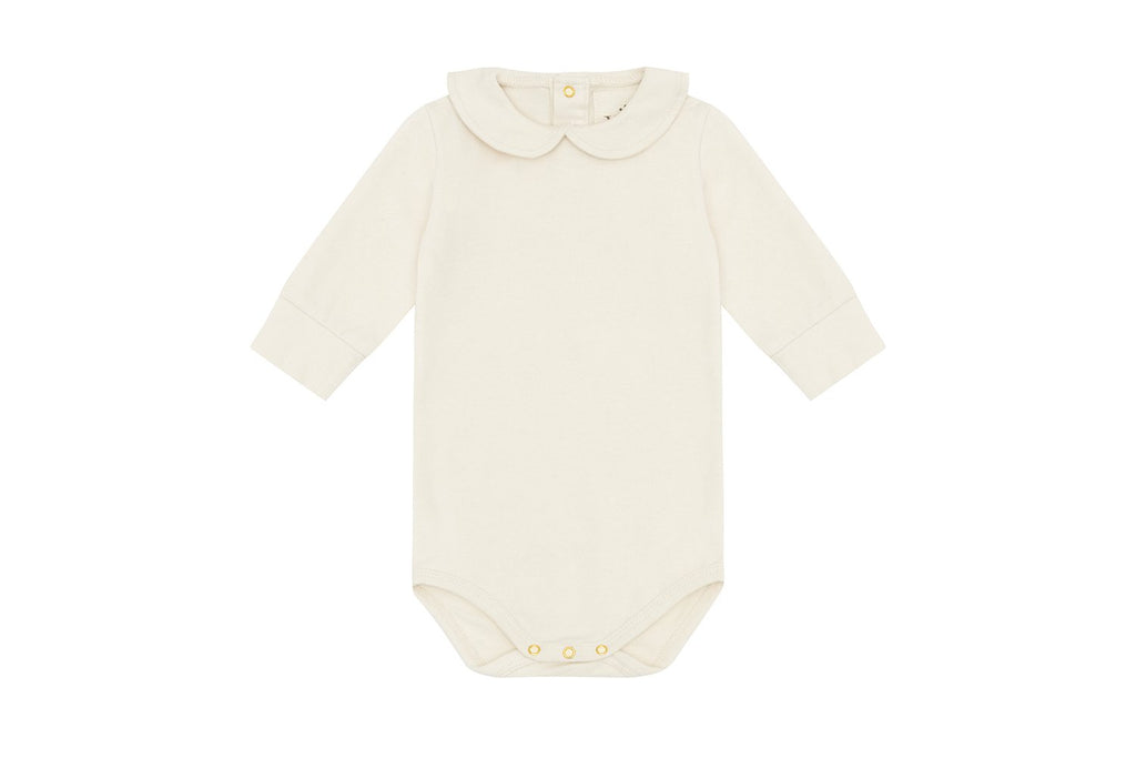 LS Organic Cotton Collared Bodysuit
