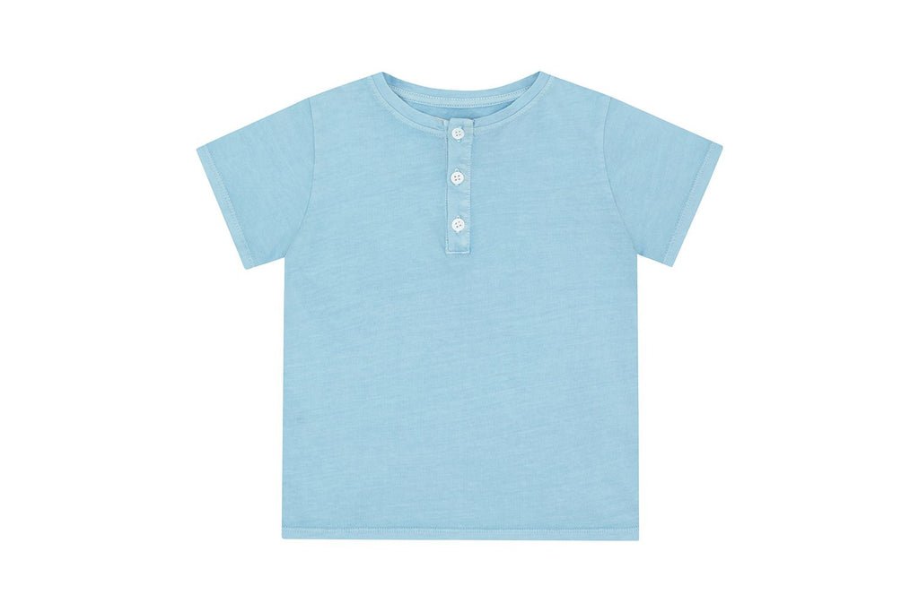 SS Organic Cotton Henley T-Shirt