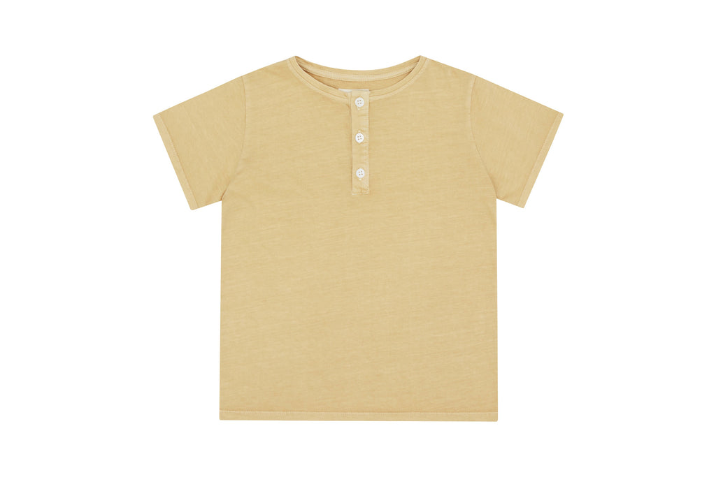 SS Organic Cotton Henley T-Shirt