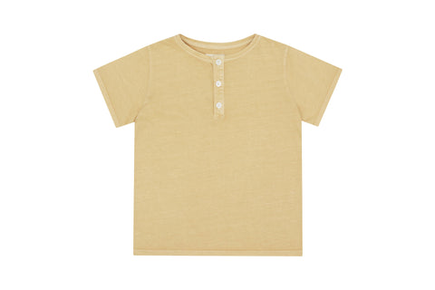 SS Organic Cotton Henley T-Shirt