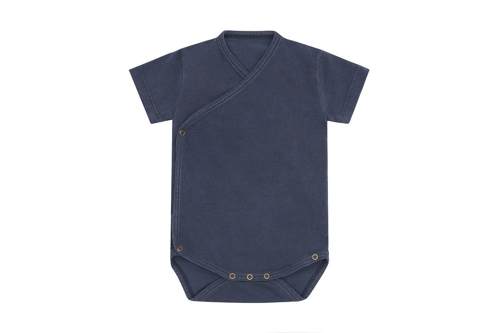 SS Organic Cotton Kimono Bodysuit