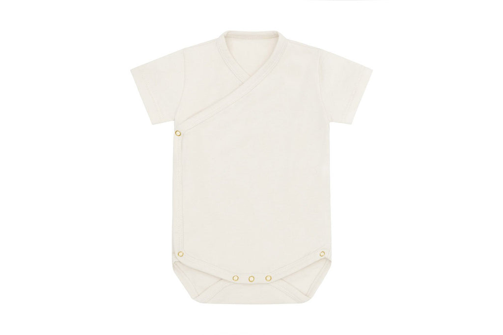 SS Organic Cotton Kimono Bodysuit
