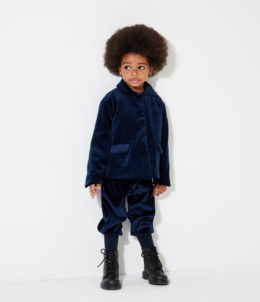 Baby boy velvet jacket on sale