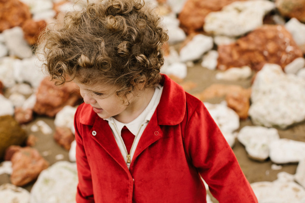 Organic Cotton Velvet Jacket