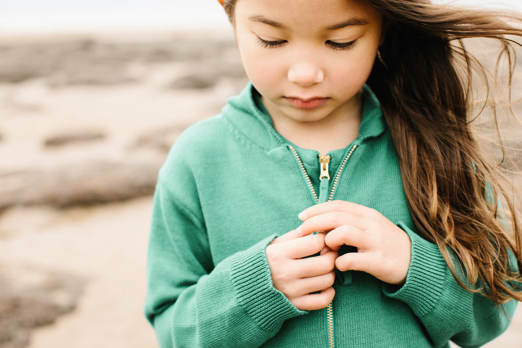 Organic Knit Cardigan