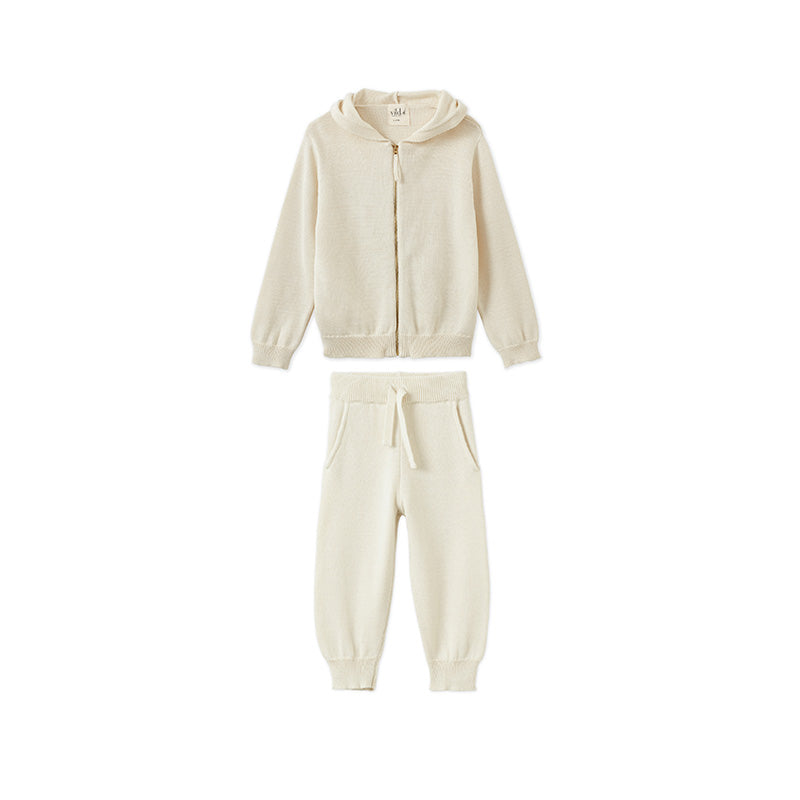 Zip Cardigan & Joggers Set