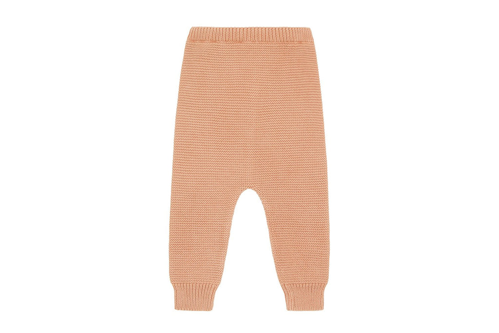 Organic Knit Trousers - Pink Quartz