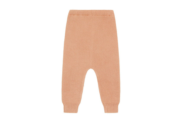 Organic Knit Trousers - Pink Quartz