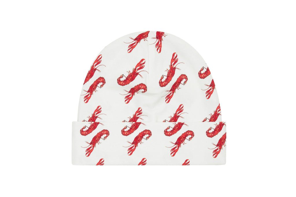 Vild Lab No.8 - Rare Living Lobsters, Organic Cotton Beanie Hat