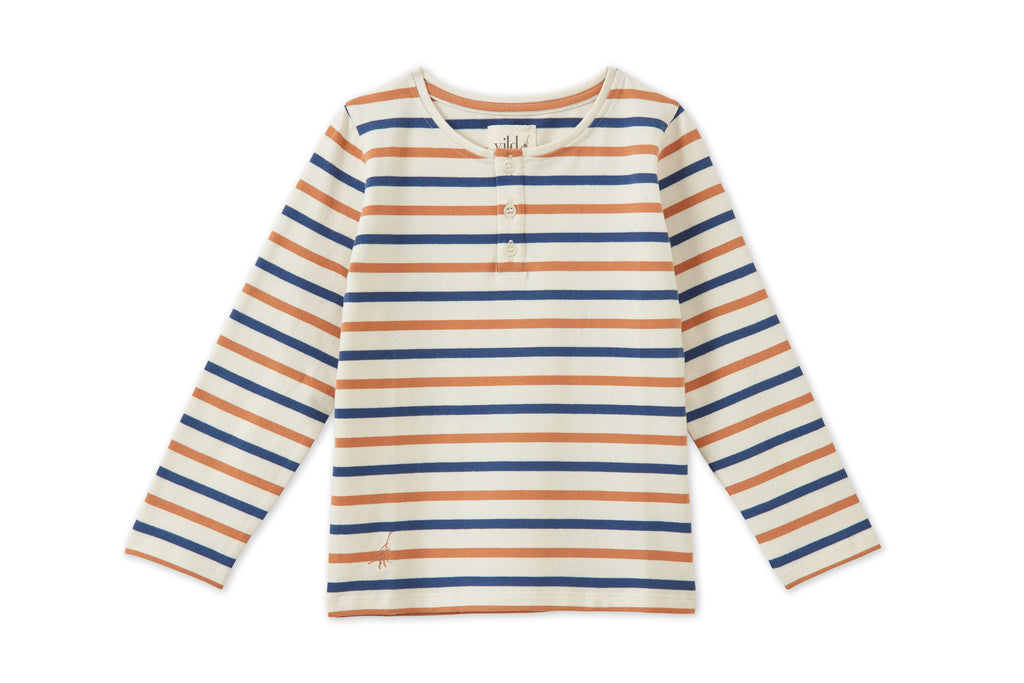 LS Organic Cotton Striped Kids' T-Shirt – Vild House of Little US