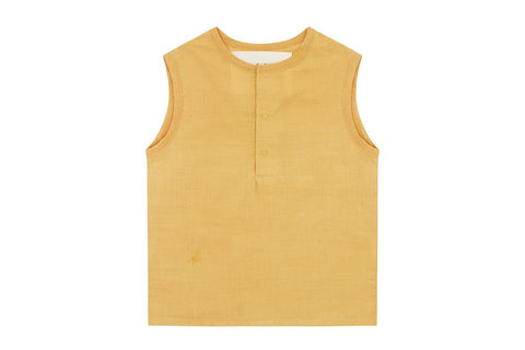 Organic Woven Sleeveless Top